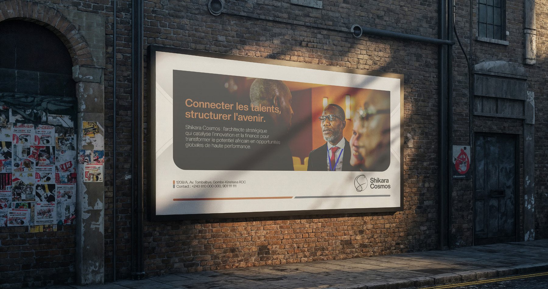 Campagne d'affichage de la nouvelle identité du groupe